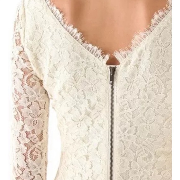 NEW Diane von Furstenberg Zarita Dress in Ivory - Picture 2 of 5